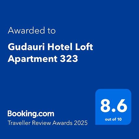 Gudauri Hotel Loft Apartment 323 Exterior foto